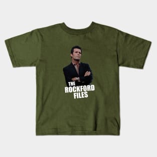 The Rockford Files - James Garner - 70s Tv Show Kids T-Shirt